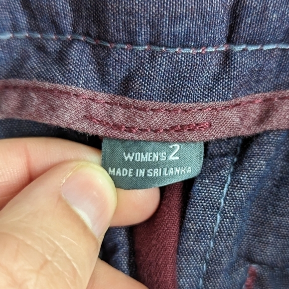 Eddie Bauer Legend Wash Specially Dyed Straight Leg Pants Sz 2 - Picture 13 of 15